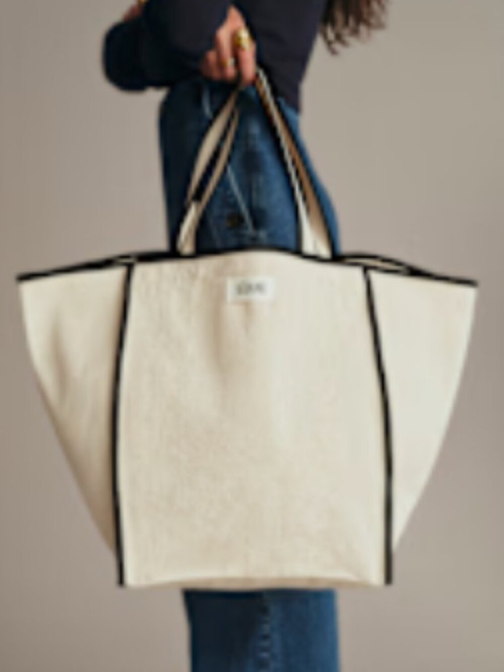 Sezane Canvas Tote